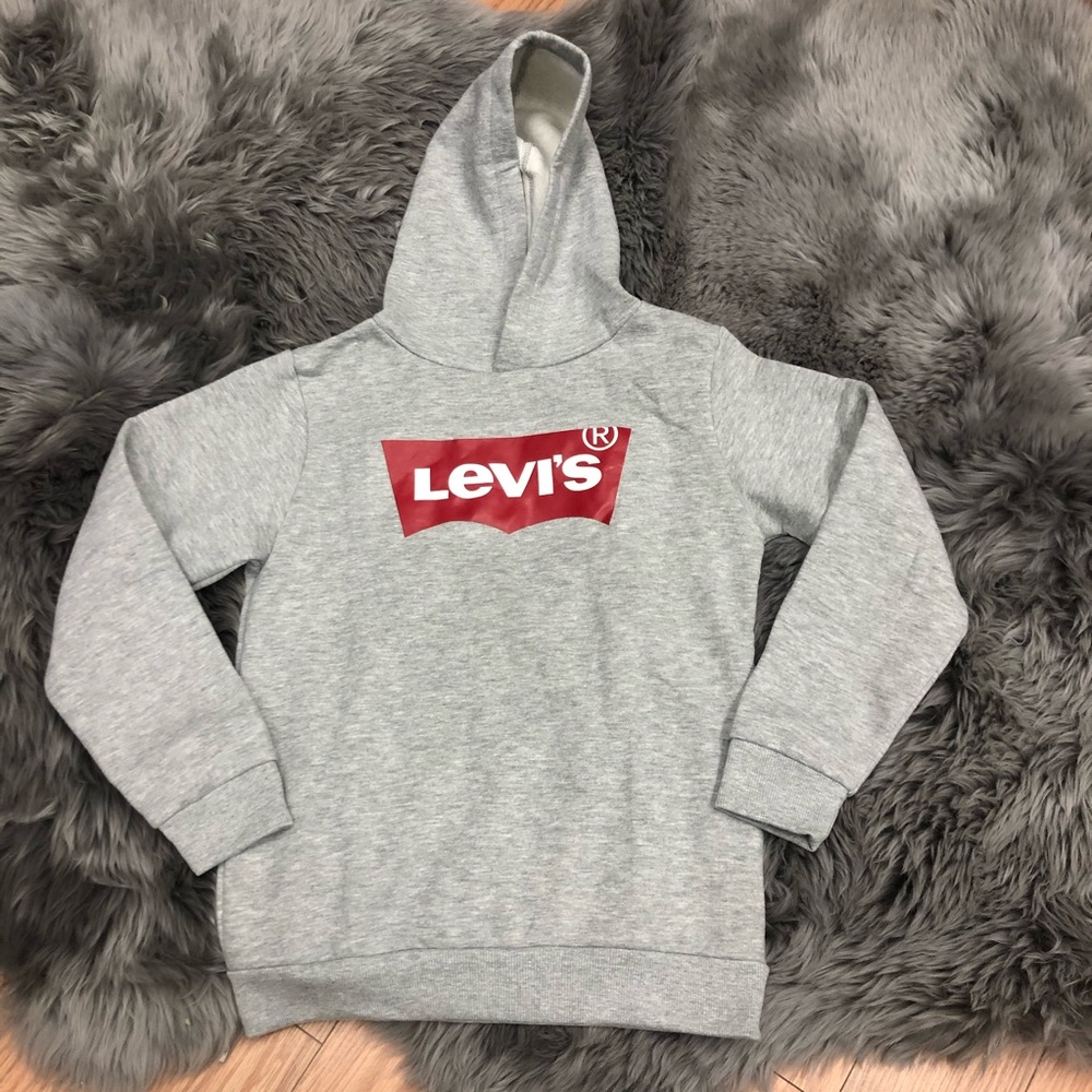 Levi’s | Boy's Hoodie | Grey and Red